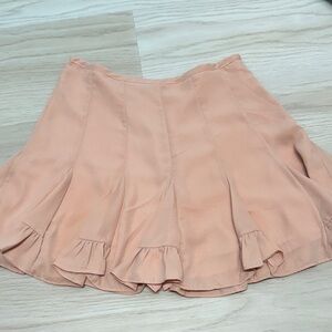 Peach Flared Women's Skort by Dress Forum M